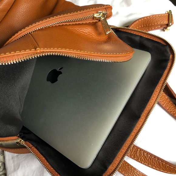 Vera Pelle Bag Soft leather backpack for women - Picture 7 of 7